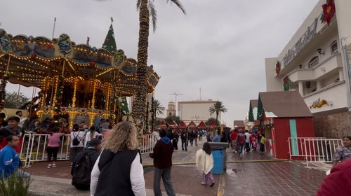Plaza principal de Reynosa se consolida como atractivo navideño