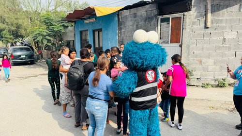 Asociación Mexicana de Rescate da alegría en Escobedo y El Carmen