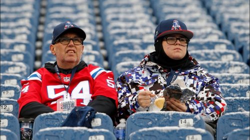 ¡Congelados! Playoffs de NFL se jugarán con clima gélido