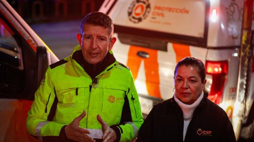 Brinda ayuda Protección Civil NL a 500 personas ante intenso frío