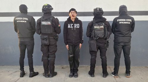 Capturan en García a menor sospechoso de homicidio