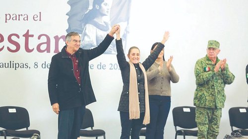 Sheinbaum visitará Reynosa a supervisar obras y programas