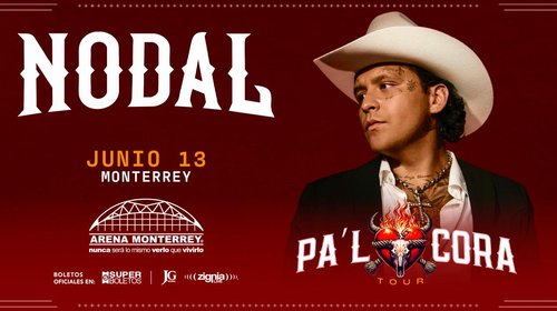 Christian Nodal regresa a la Arena Monterrey con show 360