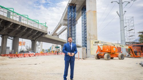 Hazaña en el metro: Nueva L6 'vuela' sobre la histórica L1