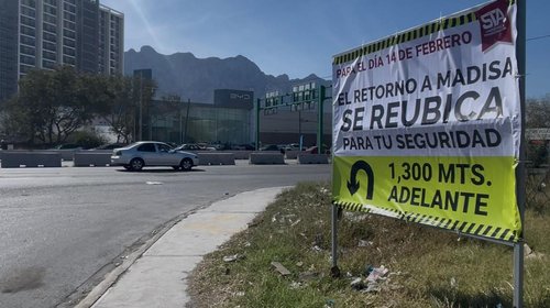 Reubican retorno en Industriales del Poniente en Santa Catarina