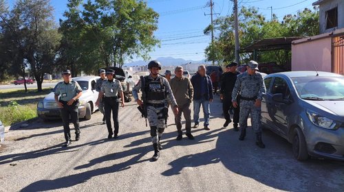 Refuerzan seguridad Guardia Nacional y Estatal en Victoria
