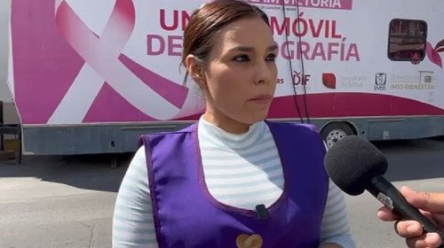 Salud realiza mastografías gratuitas en unidad móvil 