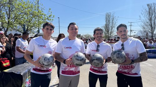 Damián Álvarez, presente en 'Mundialito callejero'