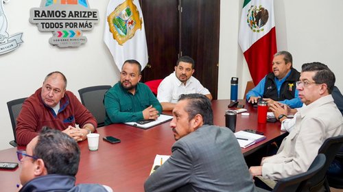 Revisan avance de obras de Semana Santa en Ramos Arizpe