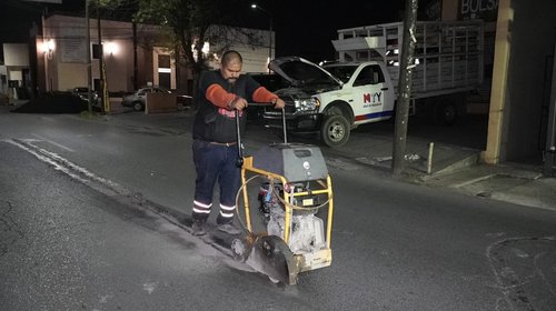 Rehabilita Monterrey pavimento de la avenida Enrique C. Livas