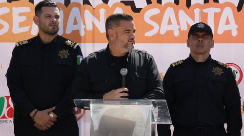 Activan operativo de seguridad por semana santa en Cadereyta