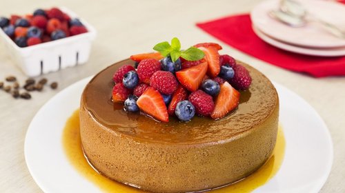 Date un gusto con esta receta de flan de café en olla