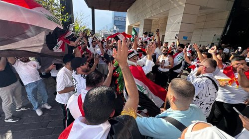 ¡Avanza marea iraquí rumbo al Gigante de Acero!