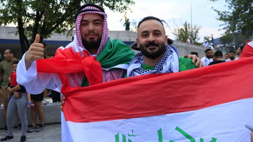 Aficionados de Irak y Bolivia ya juegan el Repechaje