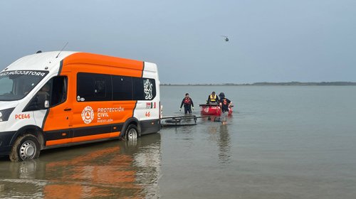 Suspenden búsqueda de hombre extraviado en presa El Cuchillo