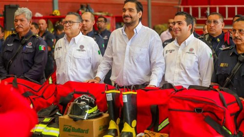 Peña Ortiz reconoce a Protección Civil y alerta por incendios