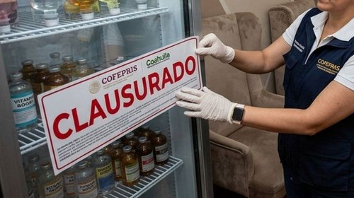 Clausuran negocios por aplicar sueros sin permisos en Coahuila