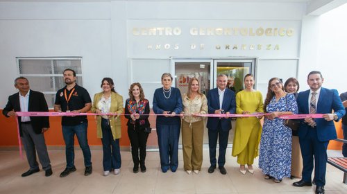 Inaugura Guadalupe Centro Gerontológico en Agua Nueva