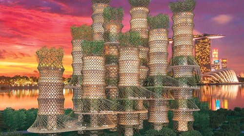 Rascacielos de bambú: el futuro de la arquitectura