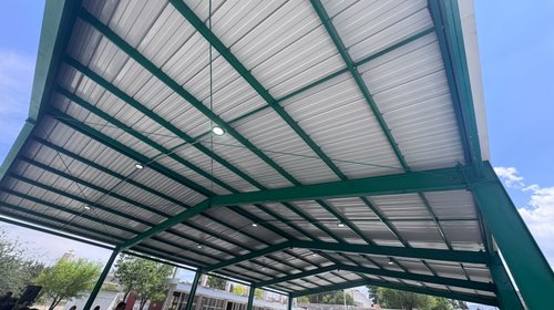 Invierten 2.8 mdp en techumbre para primaria de Saltillo