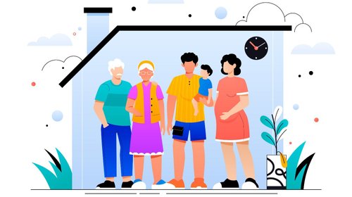 El auge de las viviendas compartidos entre generaciones