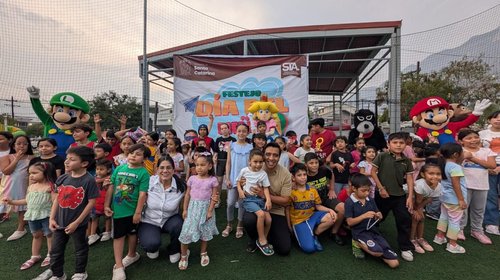 Lleva Jesús Nava la Semana del Niño a más de 1,500 menores
