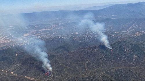 Incendios en sierra de Santiago consumen 15 hectáreas