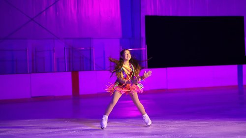 Patinadora regia tiene una meta: las Olimpiadas