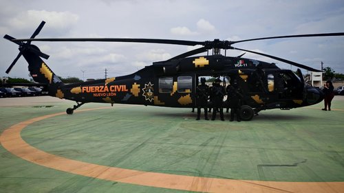 Nuevo León despliega su segundo Black Hawk para Fuerza Civil
