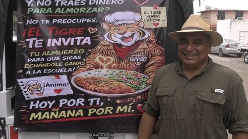 “El Tigre Móvil” de Victoria: la noble labor de Emanuel Guerra