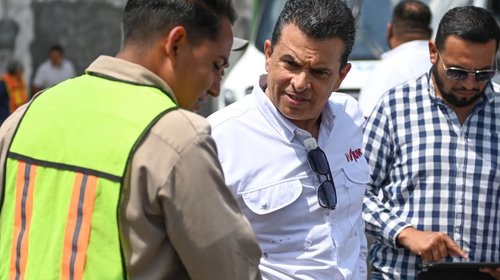 Alcalde supervisa reparación hidráulica en Ciudad Victoria