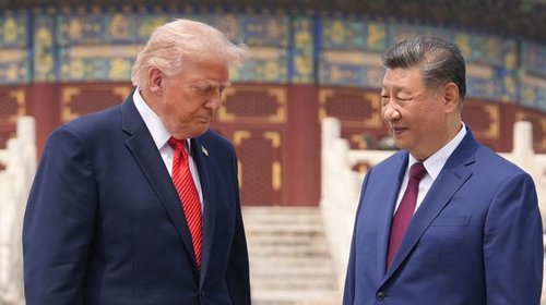 China sale ganando después de la visita de Donald Trump
