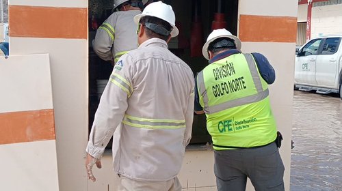 CFE normaliza suministro eléctrico en Cuatro Ciénegas y Ocampo