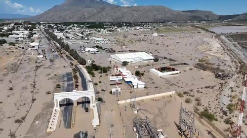 Lluvias torrenciales incomunican a Cuatro Ciénegas y Ocampo