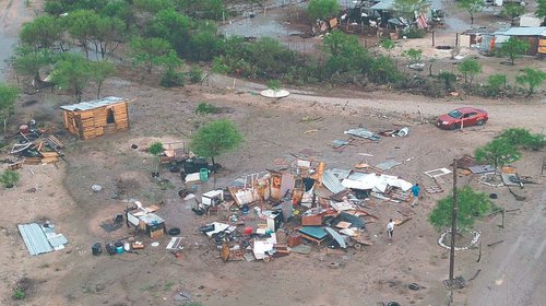 Dejan tornados duros estragos en Acuña y Zaragoza