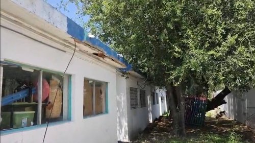 Kínder opera entre grietas y hundimientos en Reynosa