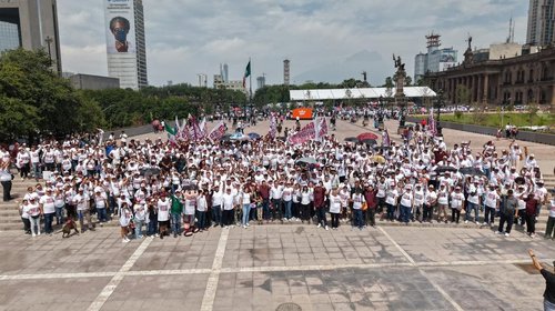Se une Nuevo León al informe de Sheinbaum y respaldan logros