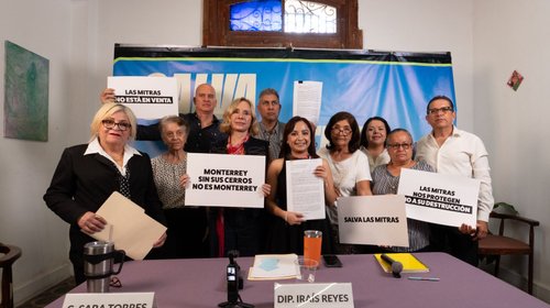 Promueven amparos para salvar el Cerro de las Mitras