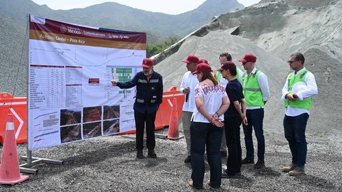 Sheinbaum supervisa avance de autopista Cardel-Poza Rica