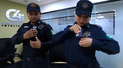 Refuerza Guadalupe seguridad con 300 cámaras corporales
