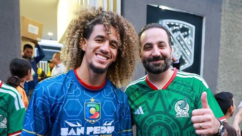 Túnez convive con familias de San Pedro rumbo al Mundial
