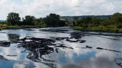 Pemex investiga mancha en el Río Pánuco; descarta hidrocarburos