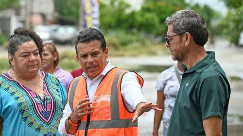 Supervisa Eduardo Gattás operativo de limpieza en Ciudad Victoria