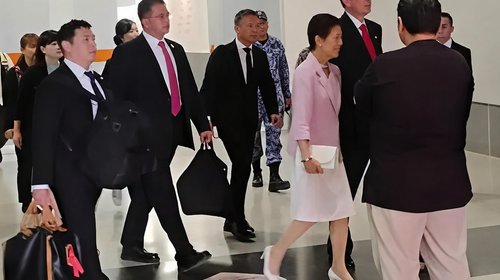 Princesa japonesa llega a NL para partido histórico