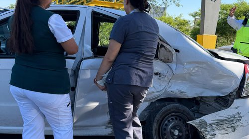 Apoya personal del IMSS a familia lesionada en Monterrey