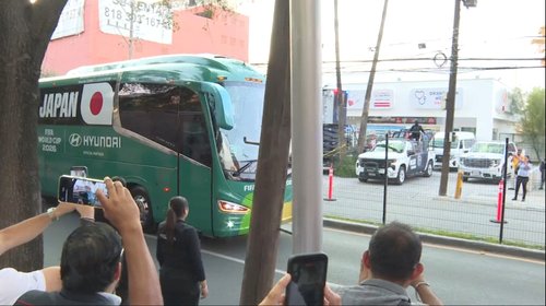 Japón llega a Monterrey para enfrentar a Túnez