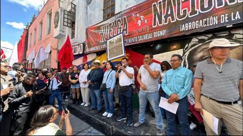 Mario Delgado rechaza entrega de recursos a la CNTE