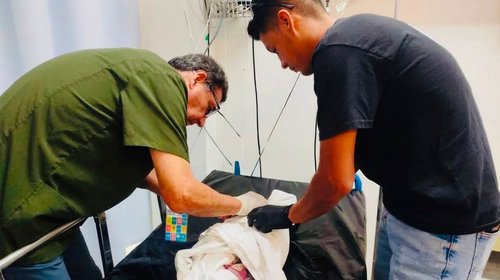 Video podría identificar a quien abandonó al bebé en Castaños