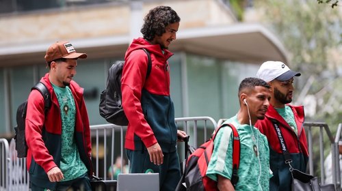 San Pedro resguarda traslado de la Selección de Marruecos