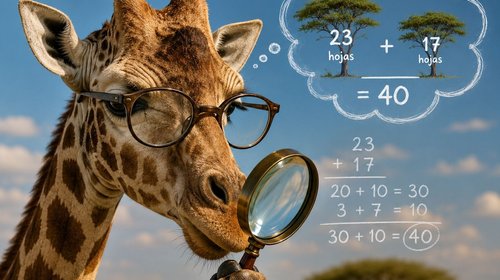 ¿Las jirafas pueden hacer sumas? La ciencia lo responde